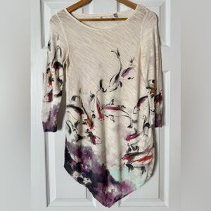 Anthropologie Knitted & Knotted Morning Walk Sweater